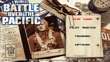 WWII - Battle over the Pacific (EU) screen shot title